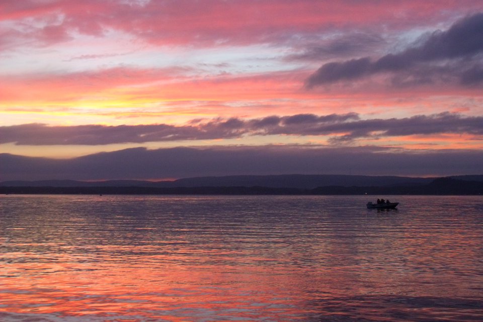 Sunset Fisherman